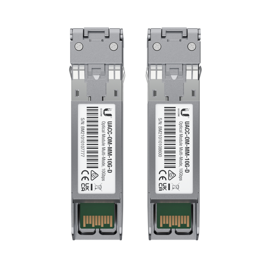 Ubiquiti 10Gbps optinen monimuotomoduuli, 2-Pack