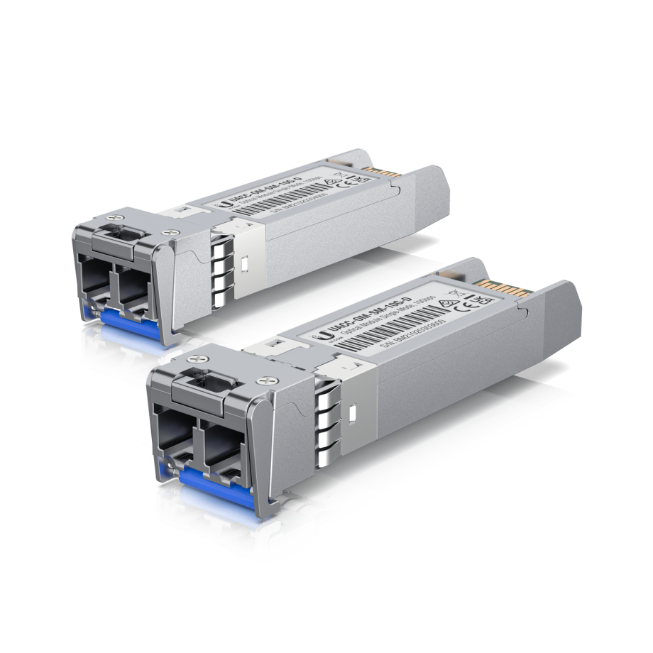 Ubiquiti 10Gbps Single-Mode optinen moduuli, 2-Pack