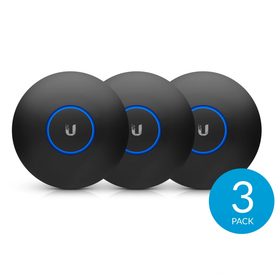 Ubiquiti Koristeellinen suojus U6+:lle ja nanoHD:lle, musta 3-pack