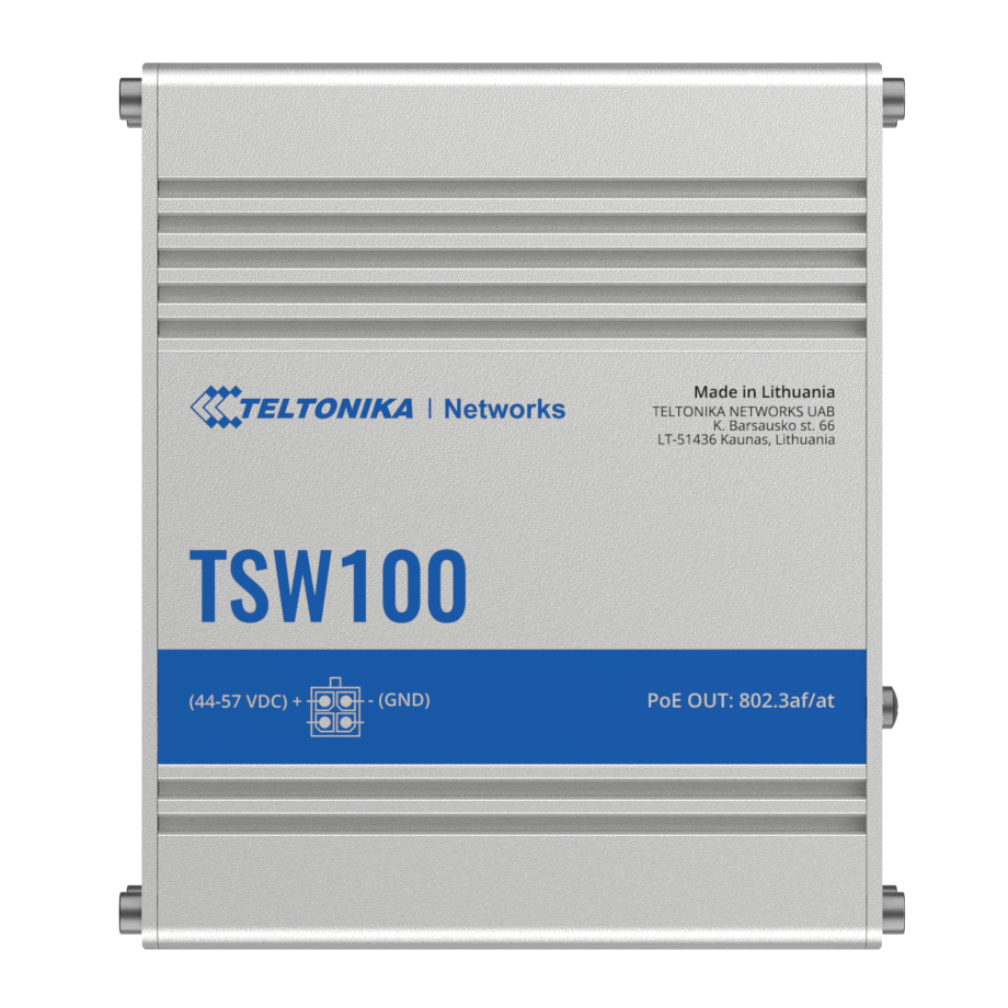 Teltonika TSW100 PoE-Kytkin