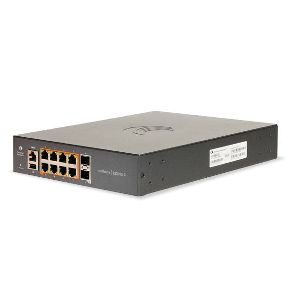 cnMatrix EX1010-P Älykäs Ethernet PoE+ Kytkin