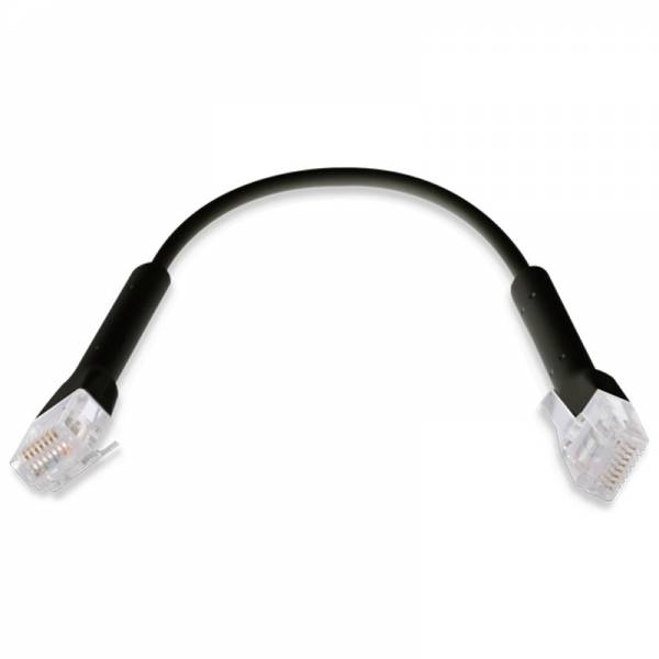 UniFi Ethernet Patch-kaapeli, musta, 0.3m