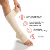 LM-M2, Elastic Medical Bandage (8cm x 5m 2-pack + 10cm x 5m 2-pack)