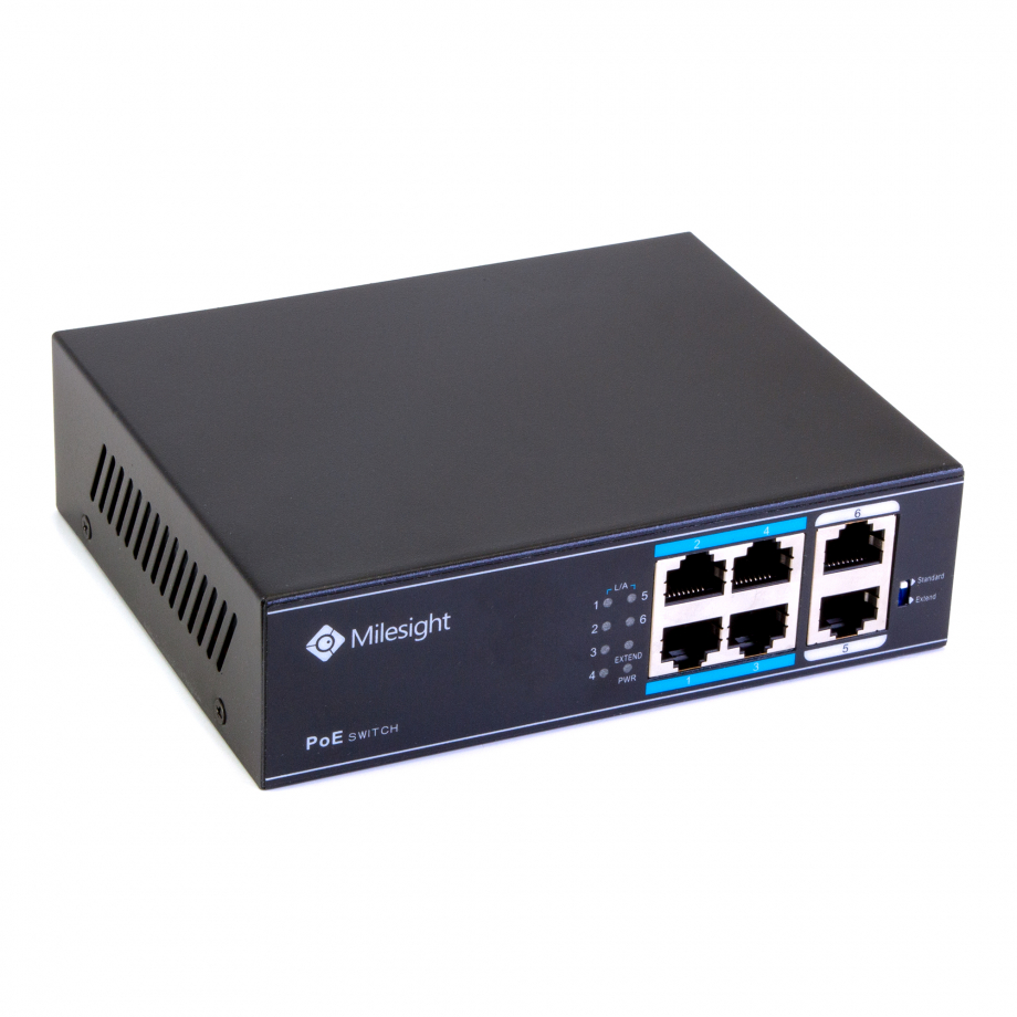 Milesight Industrial PoE Switch 65W