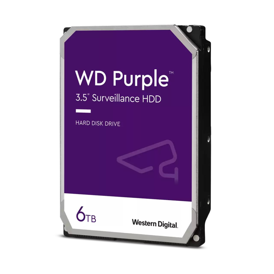 Western Digital Purple HDD SATA 6TB 6GB/S 256MB