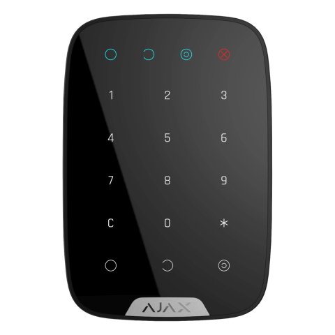 Ajax KeyPad Plus Musta