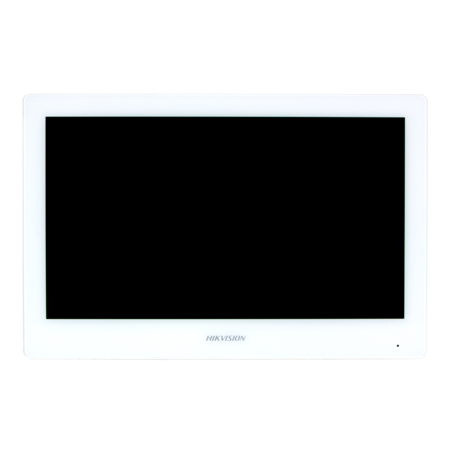 HikVision 10" TFT LCD IP-näyttö DS-KH8520-WTE1 Valkoinen