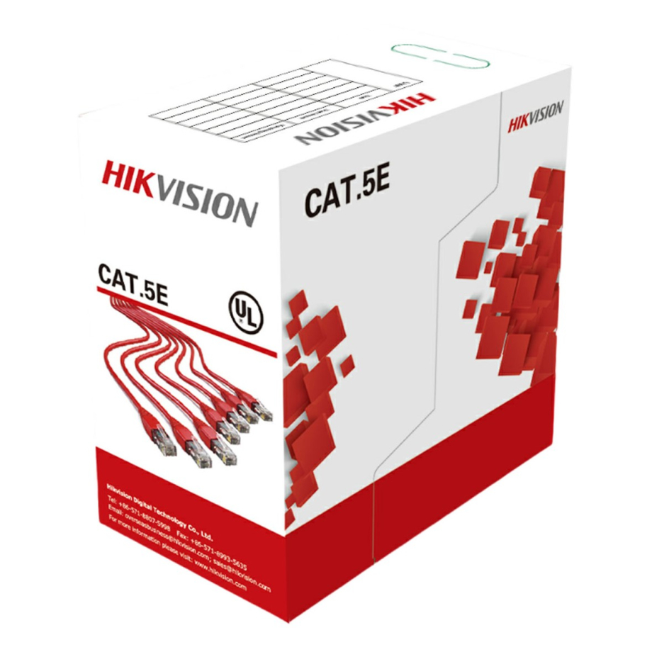 Hikvision CAT5e UTP Verkkokaapeli, 305m