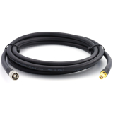 SMA Male / RP-TNC Male 20m koaksiaalikaapeli — elastinen HF-400-UF (vastaa LMR400 UF UltraFlex)