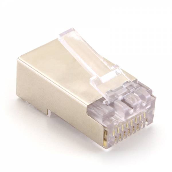 RJ45 liitin Cat5e suojattu